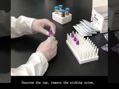 Πειραματικός οδηγός λειτουργίας για τη διαγνωστική εξάρτηση για το αντιγόνο Norovirus (κολλοειδής χρυσός)