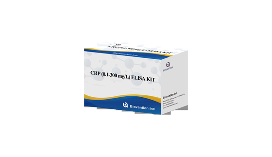 Η ευαισθησία στη βιοαποκάλυψη CRP Elisa Test Kit είναι σταθερή στα 2-8.C