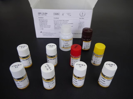 ΚΙΤ Ελέγχου AMH ELISA για πλάσμα ορού 2-3 ώρες Χρόνος εξέτασης 2-8.C Θέρμανση αποθήκευσης