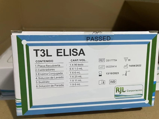 Εύκολο στη χρήση τεστ FT3 ELISA με μακρά διάρκεια ζωής και μέθοδος διατήρησης 2C-8C