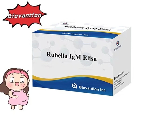 Ρουβέλλα IgM ELisa Test Kit Γονιμότητα Ευγονική Δέκα έγκυες γυναίκες χρησιμοποιούν