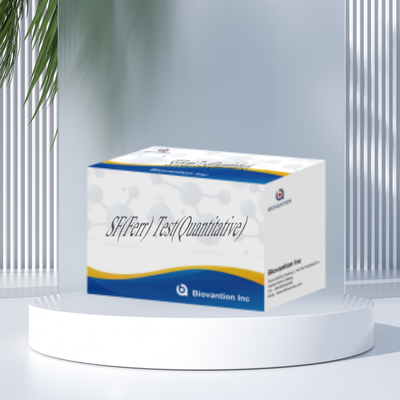 IVD Αντιδραστήρας SF Ferr ELISA Test Kit Κτηνιατρικό όργανο για ποσοτική ανίχνευση της διάγνωσης της φερριτίνης στο ορό
