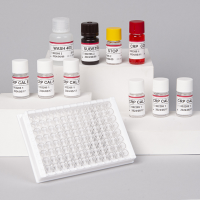 Η ευαισθησία στη βιοαποκάλυψη CRP Elisa Test Kit είναι σταθερή στα 2-8.C