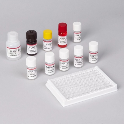 Η ευαισθησία στη βιοαποκάλυψη CRP Elisa Test Kit είναι σταθερή στα 2-8.C