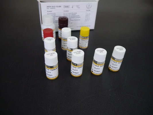 Βιταμίνη D ELISA Test Kit Ειδικότητα ELISA Test Kit με διάρκεια ζωής 18 μηνών 2-3 ώρες Χρόνος δοκιμής με Biovantion