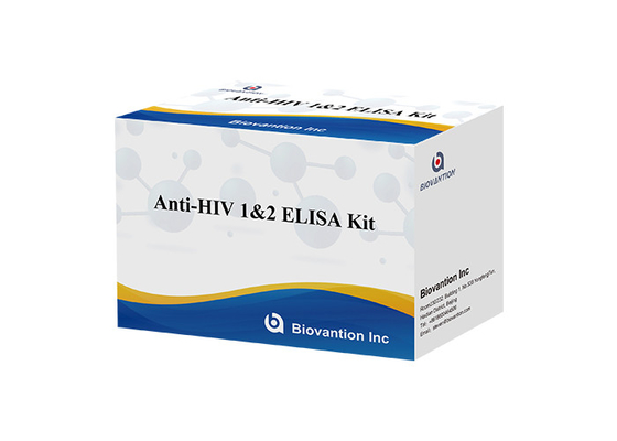 Έλεγχος HIV Elisa Kit 18 μηνών Χρονοδιάστημα ζωής Έλεγχος Elisa με υψηλή ευαισθησία και ειδικότητα