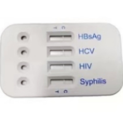 Κίτ για τον έλεγχο του HIV HAV HBsAg SYP 4 σε 1 Επισκόπηση στο σπίτι εύκολη στη χρήση