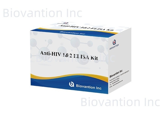 Biovantion Anti- HIV ELISA Test Kit 18 μήνες Χρονοδιάστημα ισχύος για τις δοκιμές HIV- 1 και HIV- 2