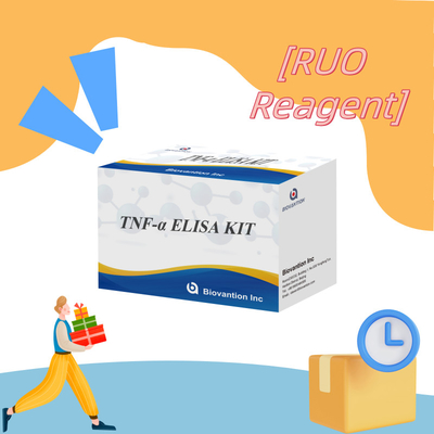 TNF-α RUO Έλεγχος Ελίζα για το πλάσμα ορού Ακριβής και βολική διαγνωστική λύση για την έρευνα