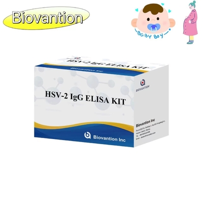 Οδηγίες χρήσης υψηλής ακρίβειας για το τεστ ELISA με φακό IgG HSV II