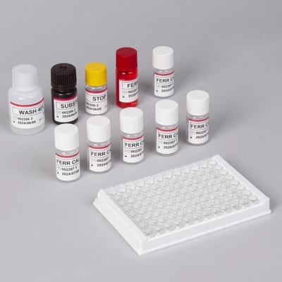 Φεριτίνη Elisa Test Kit Ενζυμικά συνδεδεμένα προϊόντα Σύντομο χρόνο μεταφοράς