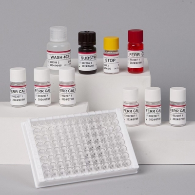 Φεριτίνη Elisa Test Kit Ενζυμικά συνδεδεμένα προϊόντα Σύντομο χρόνο μεταφοράς