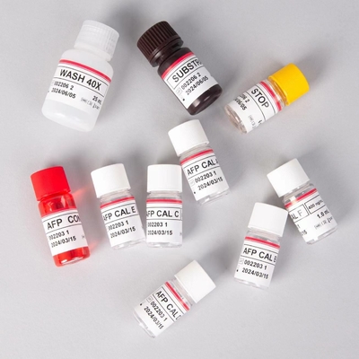 AFP Alpha Fetoprotein Elisa Test Kit Ενζυμικά συνδεδεμένα προϊόντα Σύντομο χρόνο μεταφοράς