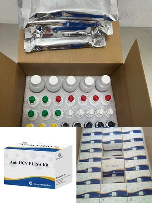 Αντισώματα κατά του ιού του HCV κατά του ιού της ηπατίτιδας C Χρόνος μεταφοράς που συνδέεται με ένζυμα