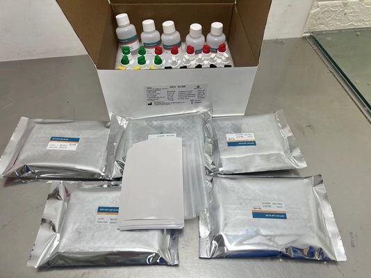 Αντισώματα κατά του ιού του HCV κατά του ιού της ηπατίτιδας C Χρόνος μεταφοράς που συνδέεται με ένζυμα