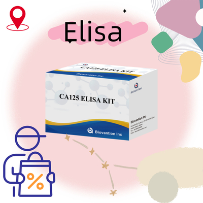 Biovantion CA125 (Ποσοτική) 18 μηνών διάρκεια ζωής Ελέγχου Elisa Kit με ευαισθησία και ειδικότητα