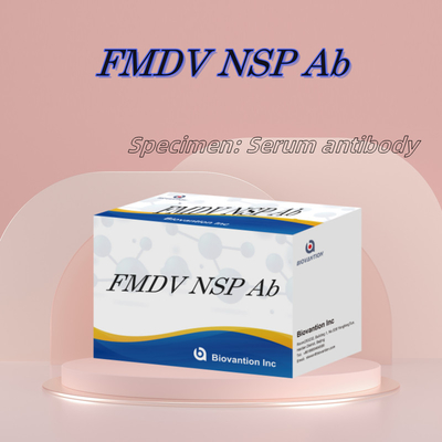Κίτ δοκιμής ELISA της σειράς ζώων FMDV NSP Ab Ορό αντισώματα διαγνωστικά αντιδραστήρια για ζώα