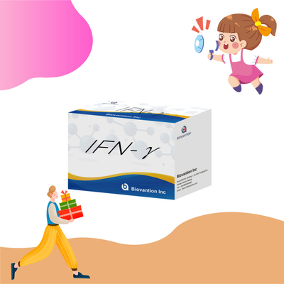 Ερευνές εργαστηριακών δοκιμών Elisa Reagents Kit για ανθρώπινη χρήση IFN-γ Elisa Reagents