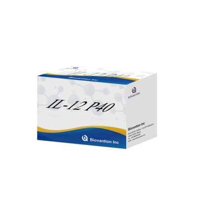96 T ορό 98% ιδιαιτερότητα ELISA RUO Test Kit Ανθρώπινο IL-12 P40