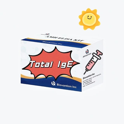 Συνολική IgE Elisa Test Kit Ανοσοσφαιρίνη E Ακριβής δέσμευση αντισωμάτων σε αντιγόνο