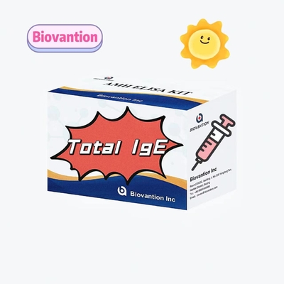 Συνολική IgE Elisa Test Kit Ανοσοσφαιρίνη E Ακριβής δέσμευση αντισωμάτων σε αντιγόνο