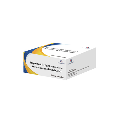 Ακριβές IgM αντισώμα στον ιό Adeno Test Kit για κλινική και εργαστηριακή κασέτα