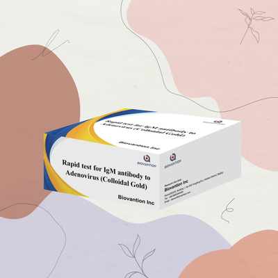 Ακριβές IgM αντισώμα στον ιό Adeno Test Kit για κλινική και εργαστηριακή κασέτα