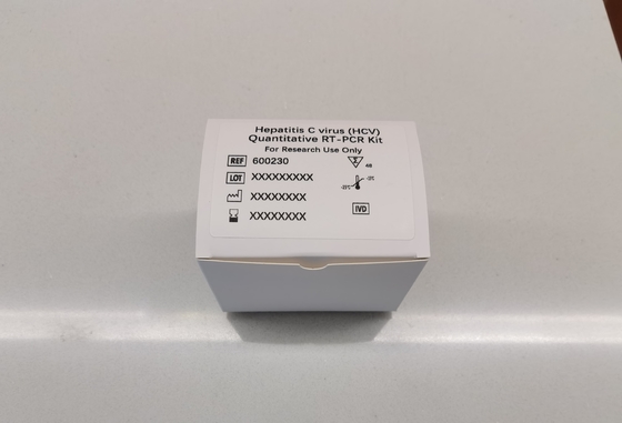 Ηπατίτιδα Β ιός HBV ποσοτική PCR KIT Ευαισθησία δείγματος Τύπος δοκιμής Kit με 96 δοκιμές