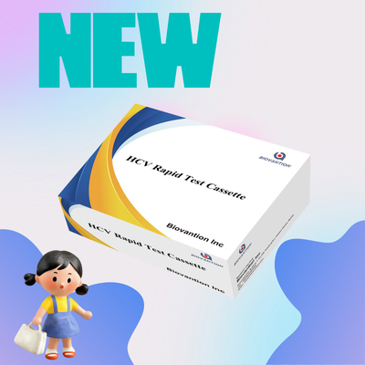 Φαρμακευτική τιμή Ευαισθησία 5-15 λεπτά HCV Ab Strip Cassette Test Kit Για ταχεία αποτελέσματα