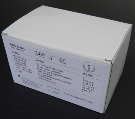 Αντι- Μυλλεριανή ορμόνη AMH Elisa Test Kit Για ανθρώπινη χρήση με ορό πλάσματος