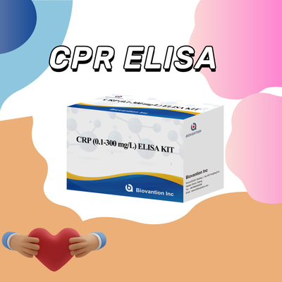 Η ευαισθησία στη βιοαποκάλυψη CRP Elisa Test Kit είναι σταθερή στα 2-8.C