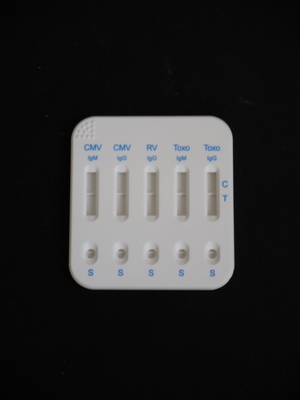 Biovantion HBsAg HCV HIV Σύφιλη 4 σε 1 Ταχεία Κάρτα Δοκιμών για Ανθρώπινο Δοκιμό 96 Δοκιμές Εύκολη λειτουργία