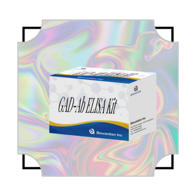 Δοκιμή ELISA GAD Glutamic Acid Decarboxylase Αντίσωμα Ιατρικής Διαγνώσης Αντιδραστήρα για άνθρωπο με 96 δοκιμή