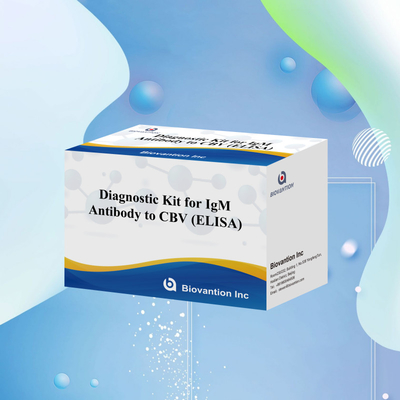 CBV igm ELISA KIT D διαγνωστικό αντιδραστήρα 18 μήνες Χρονοδιάστημα ισχύος Ενζυμικά συνδεδεμένο ελεγχόμενο ελεγχόμενο ανοσοσυλλεκτικό