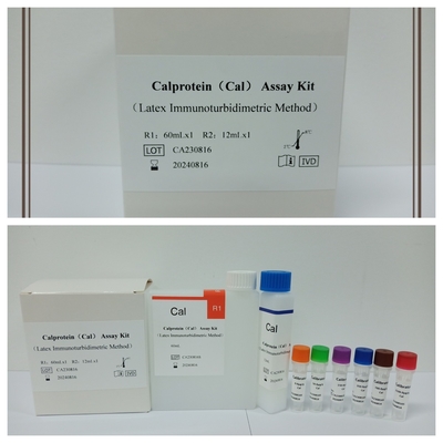 Ακριβής συσκευή δοκιμής Cal Calprotein Assay για την ανίχνευση και τη διαχείριση ασθενειών