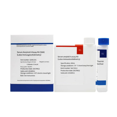 Human SAA Assay Kit Accurate Serum Amyloid A Diagnostic Detection Reagent για την κλινική μας.