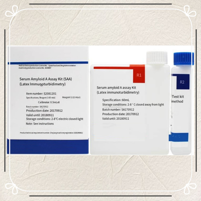 Human SAA Assay Kit Accurate Serum Amyloid A Diagnostic Detection Reagent για την κλινική μας.