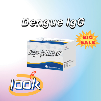 Υψηλής απόδοσης δοχείο δοκιμής IgG Elisa για την Dengue για ευαίσθητα και συγκεκριμένα αποτελέσματα