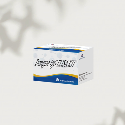 Υψηλής ακρίβειας αντιδραστήρες IVD ΔΕΝΓΗ IgG ELISA Kit για ανίχνευση στον άνθρωπο με πλάσμα ορού
