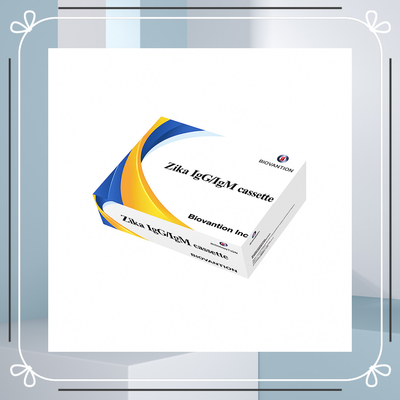 Ισορροπία του ιού Ζίκα IgG / IgM Rapid Test Colloidal Gold Immunoassay Τροπικές ασθένειες