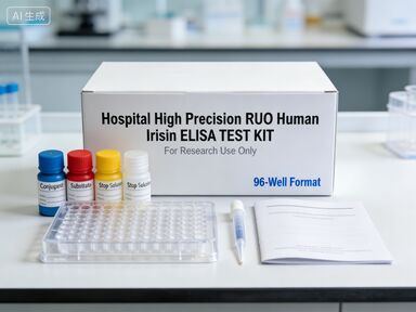 Νοσοκομείο Υψηλής ακρίβειας RUO Human Irisin ELISA Test KIT