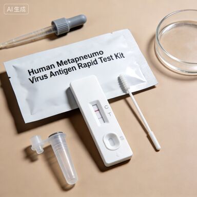 Κιτ Ταχείας Δοκιμής Αντιγόνου Ανθρώπινου Μεταπνευμονοϊού (Κολλειδής Χρυσός)