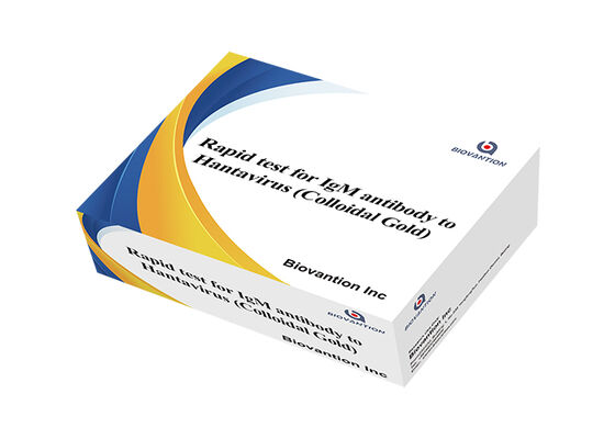 Hantaan Virus IgM Rapid Test Kit για ποιοτική ανίχνευση αντισωμάτων HTNV με χρήση ανοσοπροσδιορισμού πλευρικής ροής (LFIA) ως δοκιμή σημείου φροντίδας (POCT)